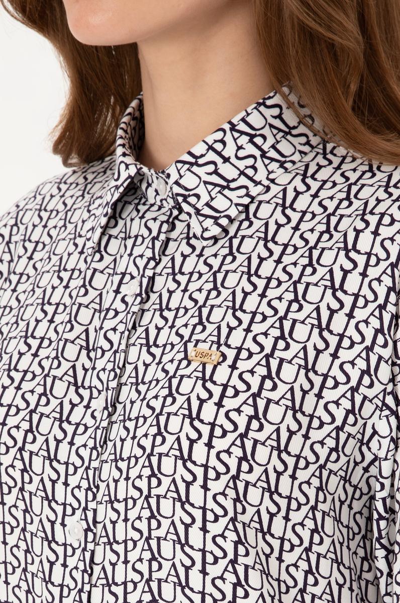 Kadın Beyaz Uzun Kollu Gömlek