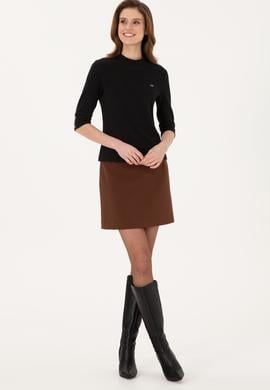 Kadın Siyah Sweatshirt - 50314156006