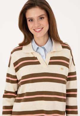 Kadın Taş Melanj Kazak - 50314790011