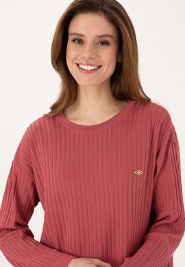 Kadın Pembe Kazak - 50314796001