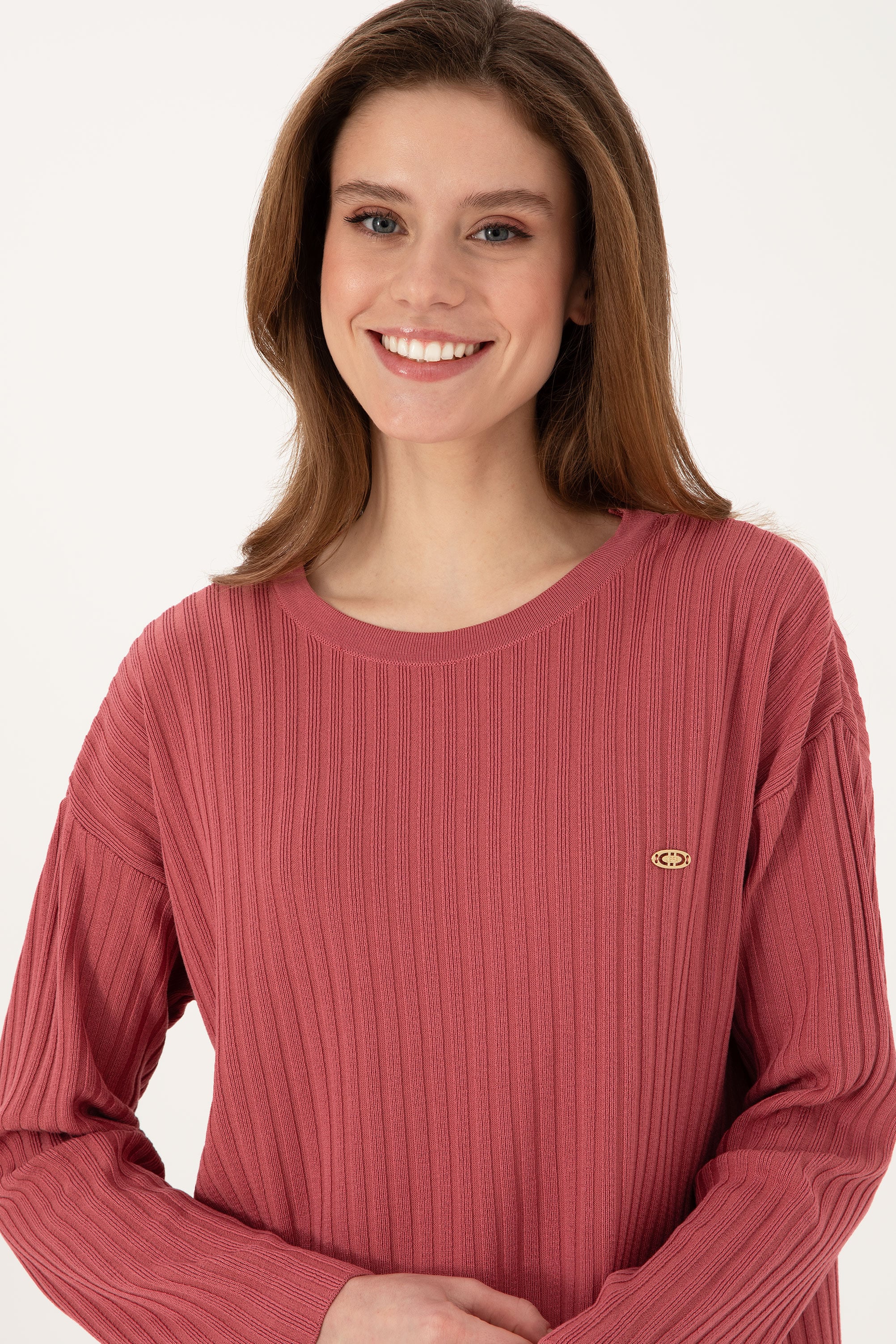 Kadın Pembe Kazak - 50314796001