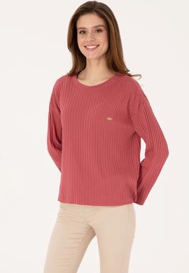 Kadın Pembe Kazak - 50314796001