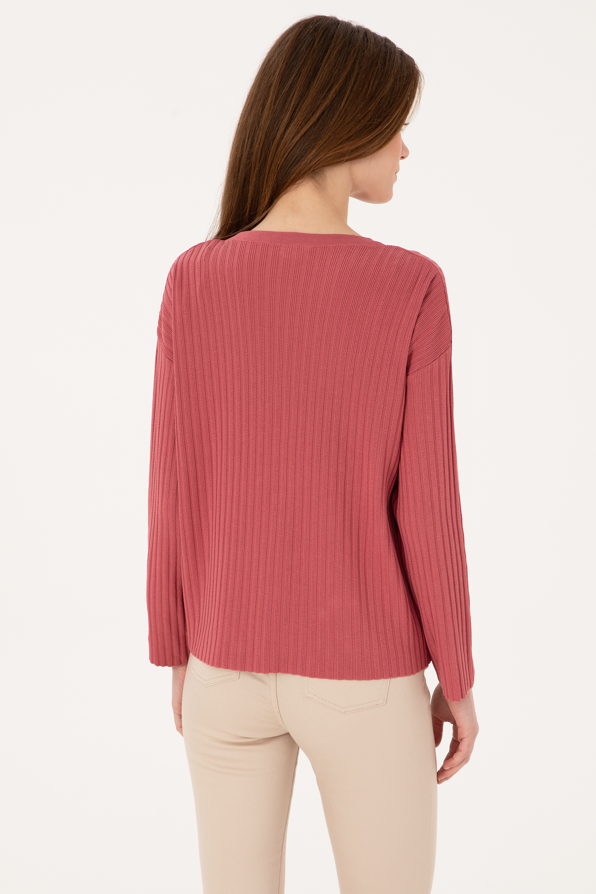 بافت Oversize زنانه یو اس پولو | U.S. Polo Assn. - تصویر 5