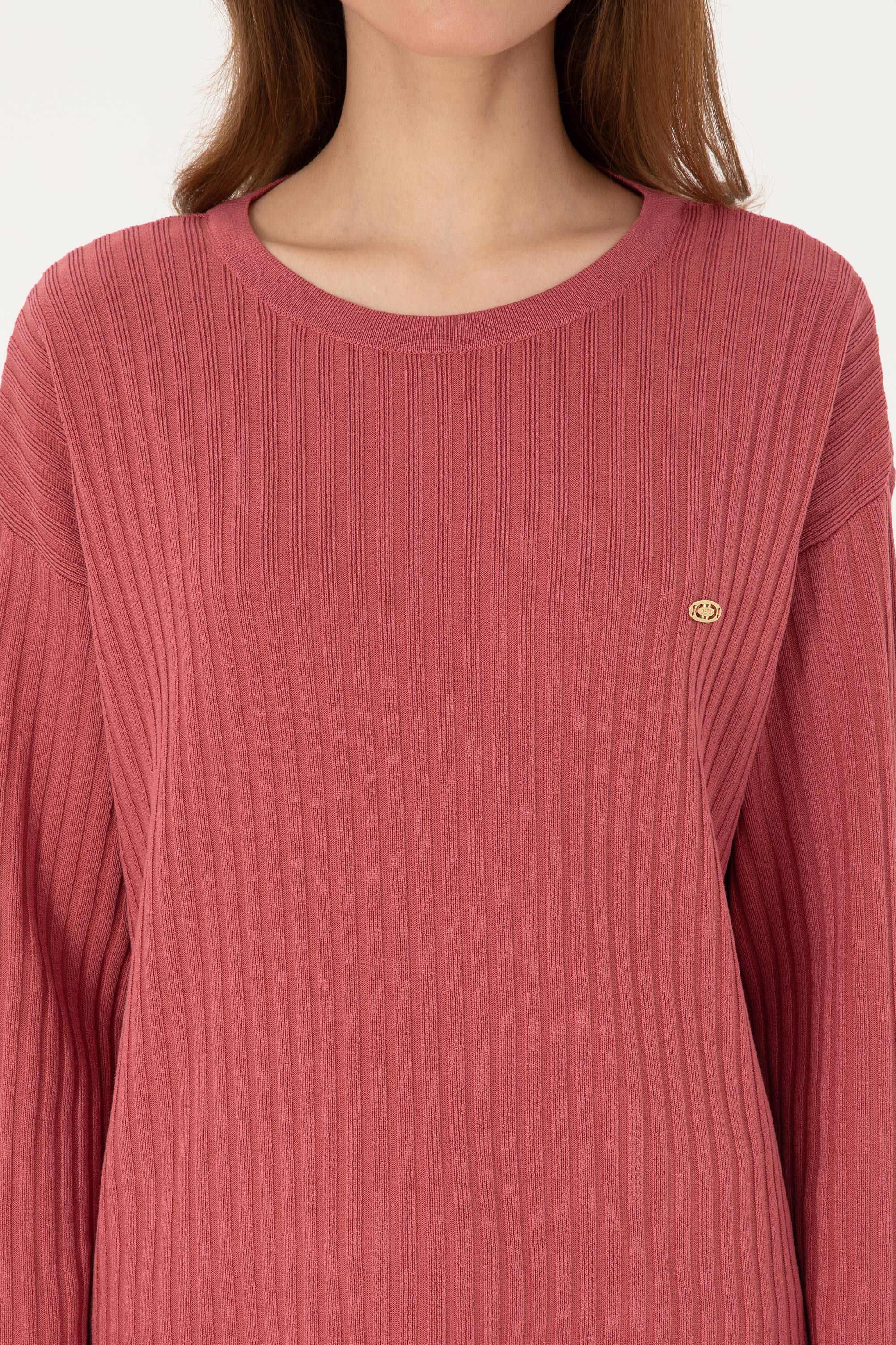 Kadın Pembe Kazak - 50314796001