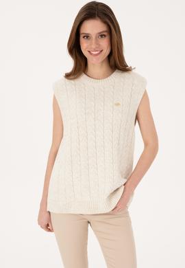 Kadın Krem Süveter - 50317560005