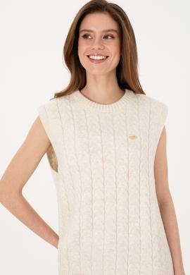 Kadın Krem Süveter - 50317560005