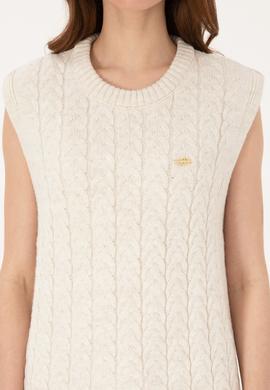 Kadın Krem Süveter - 50317560005