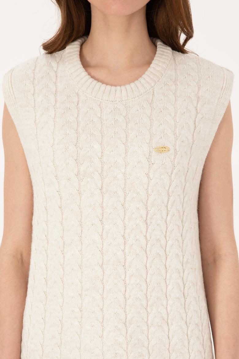 Kadın Krem Süveter - 50317560005