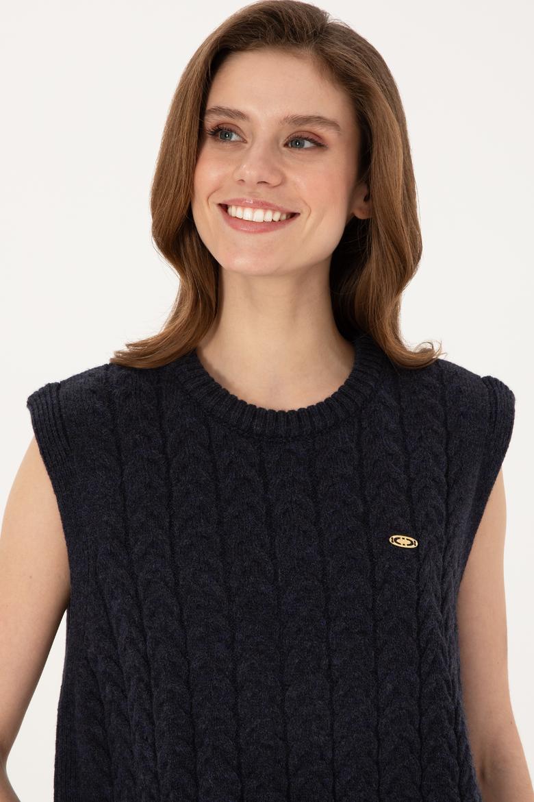 Kadın Lacivert Süveter - 50317560015