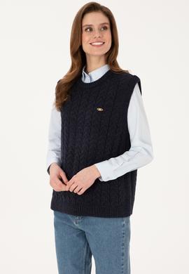 Kadın Lacivert Süveter - 50317560015