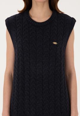 Kadın Lacivert Süveter - 50317560015