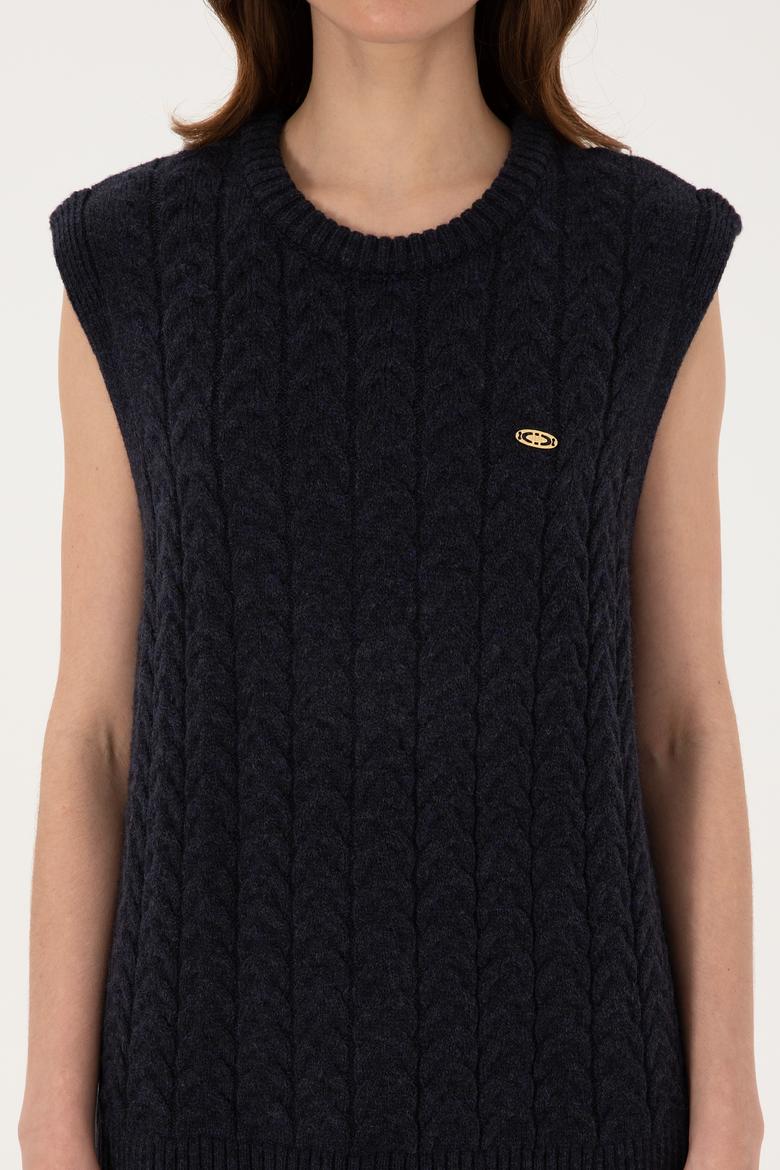 Kadın Lacivert Süveter - 50317560015