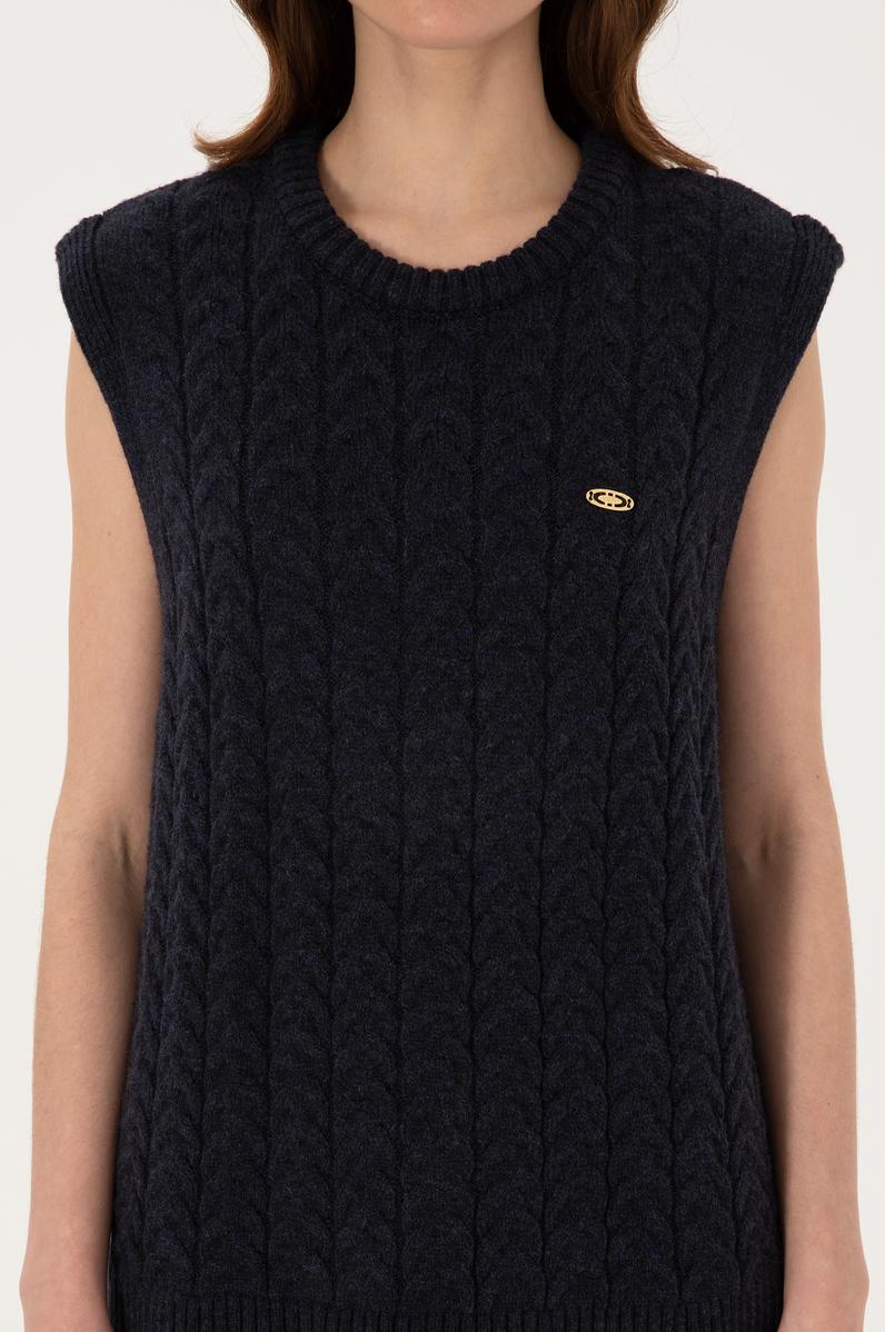 Kadın Lacivert Süveter