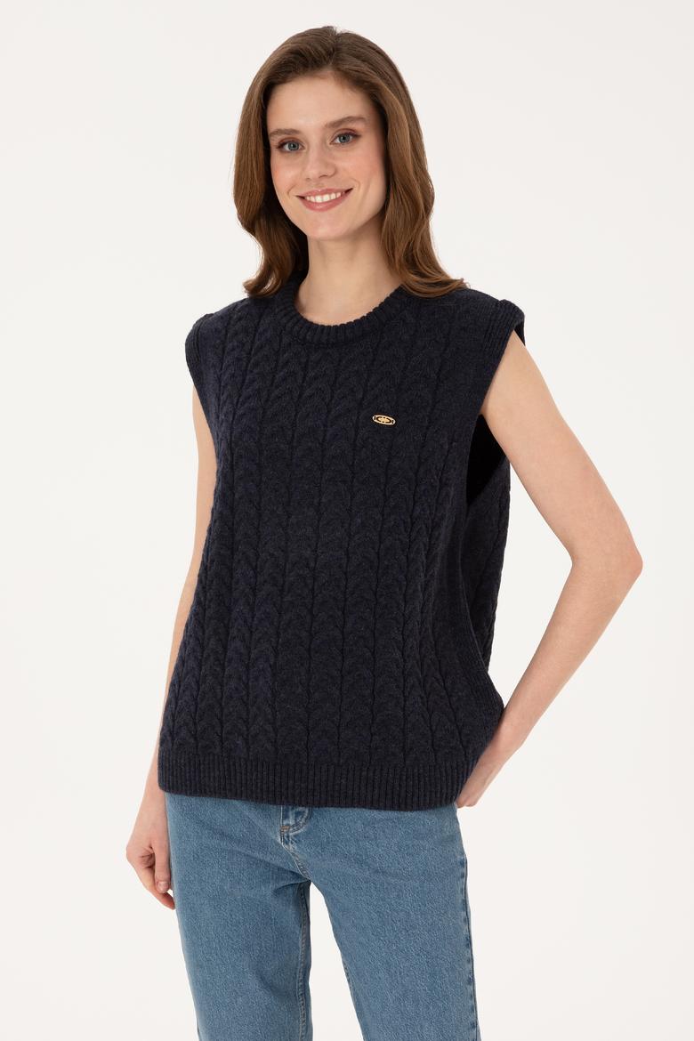 Kadın Lacivert Süveter - 50317560015