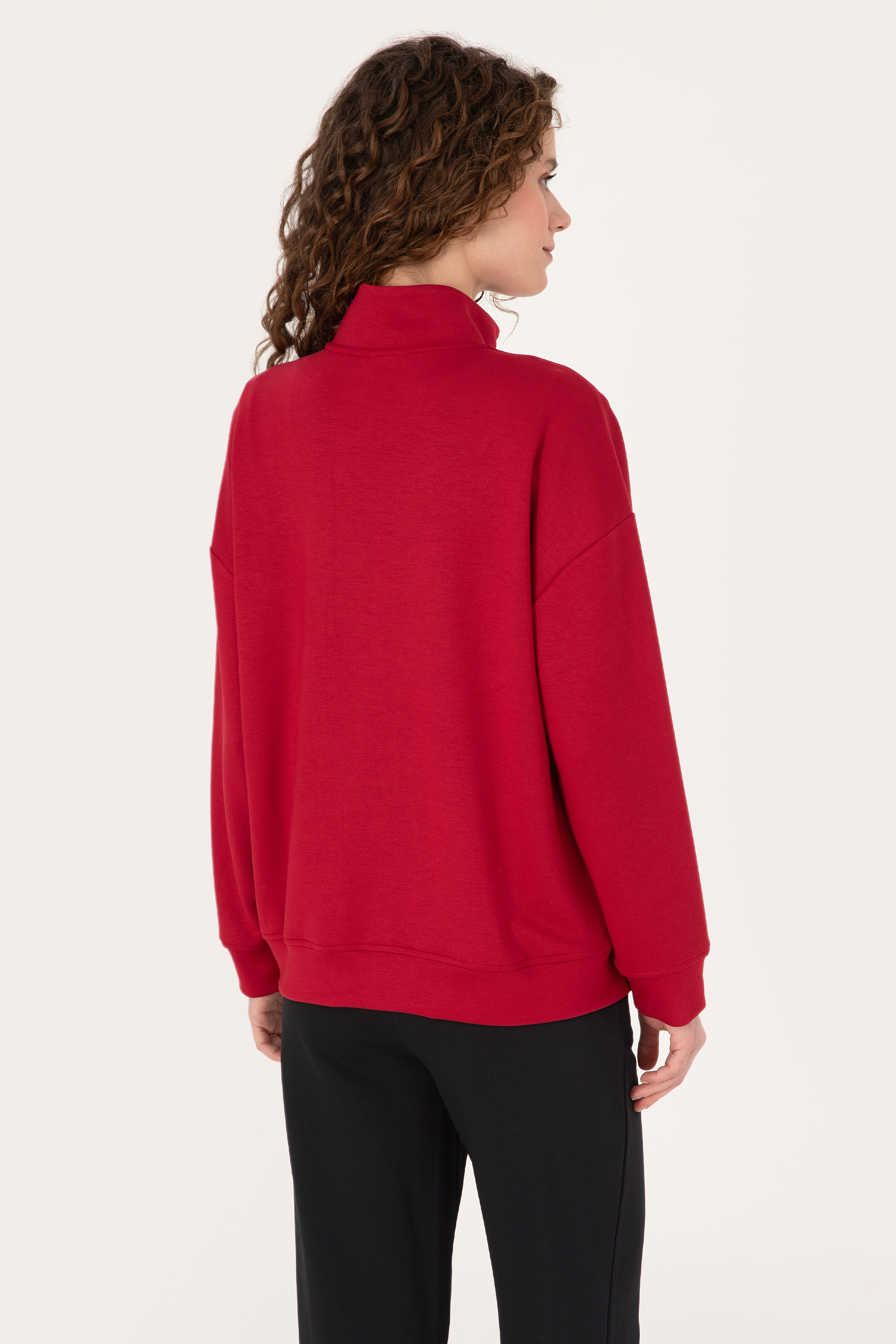 سویشرت Oversize زنانه یو اس پولو | U.S. Polo Assn. - تصویر 5