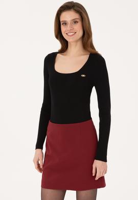 Kadın Siyah Kazak - 50314618004