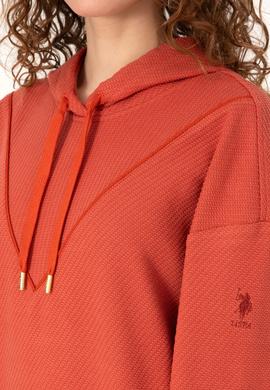 Kadın Gül Kurusu Sweatshirt - 50309464015