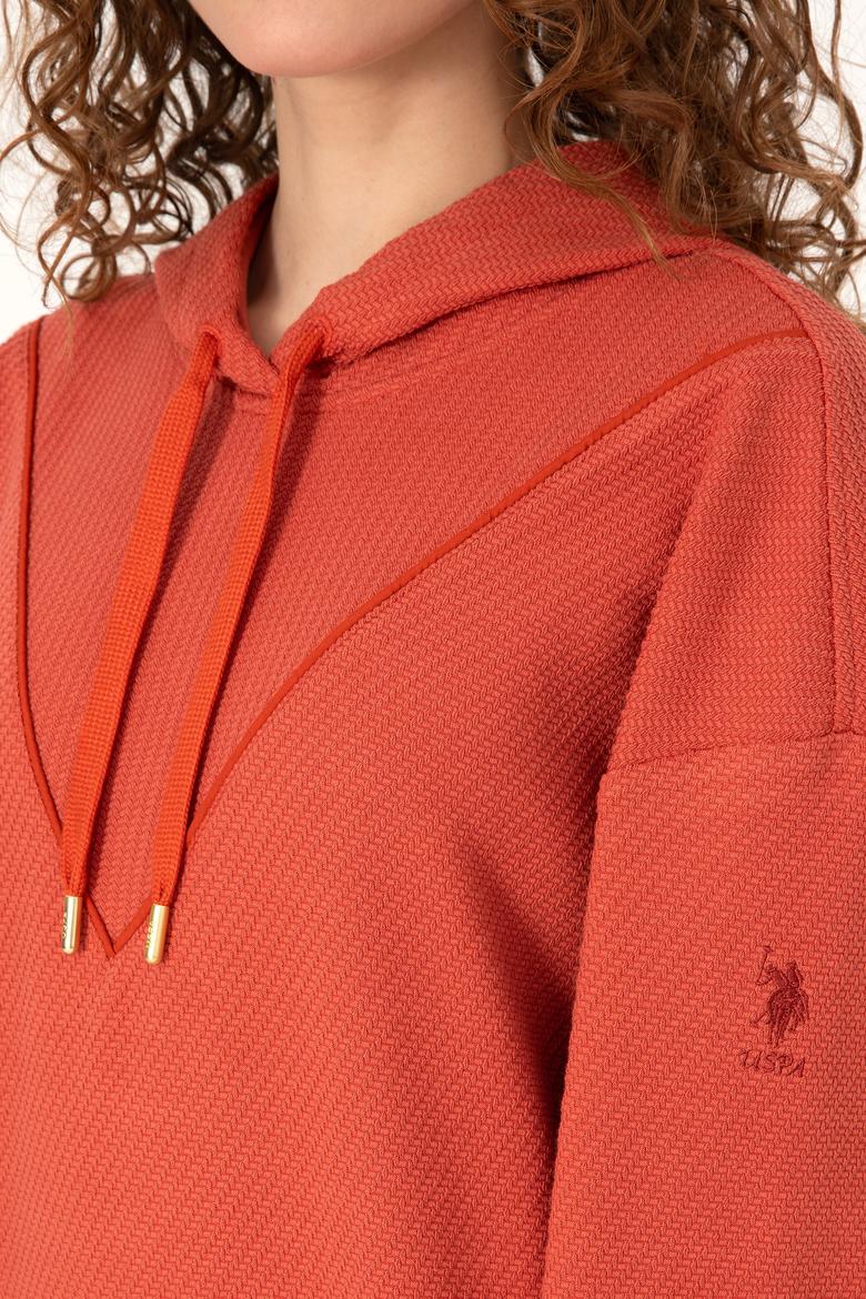 Kadın Gül Kurusu Sweatshirt - 50309464015