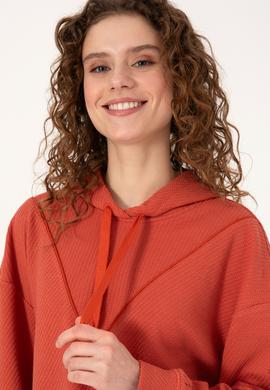 Kadın Gül Kurusu Sweatshirt - 50309464015