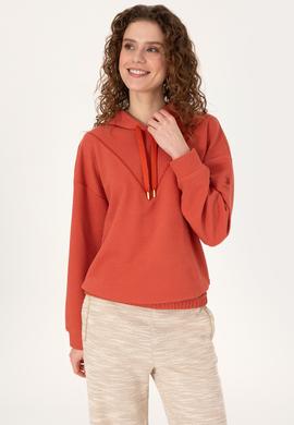 Kadın Gül Kurusu Sweatshirt - 50309464015