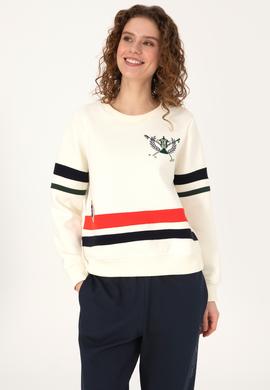 Kadın Krem Sweatshirt - 50309074004