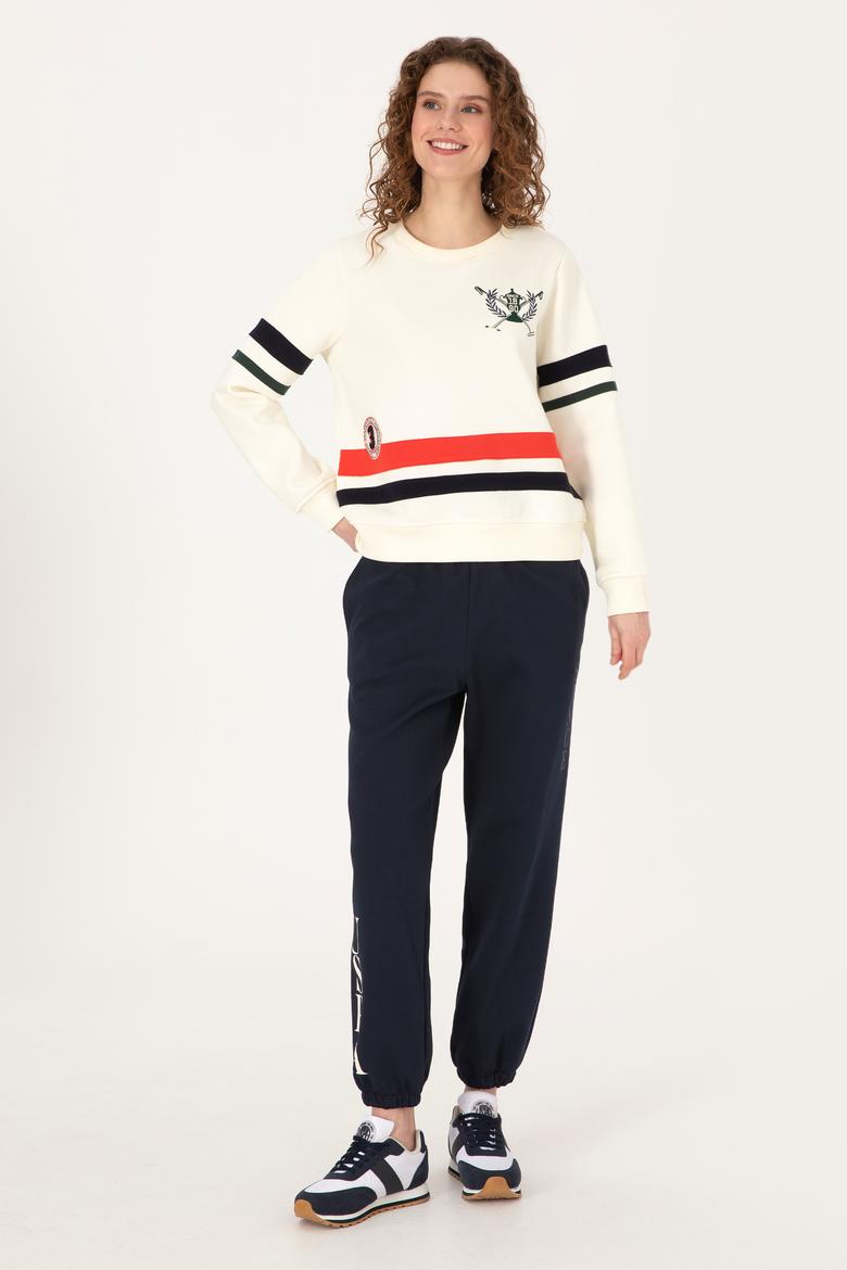 Kadın Krem Sweatshirt - 50309074004