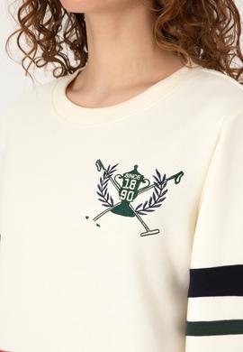 Kadın Krem Sweatshirt - 50309074004