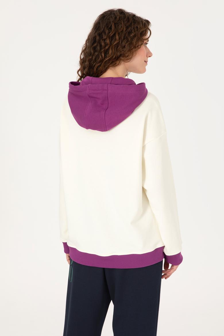 Kadın Krem Sweatshirt - 50309073020