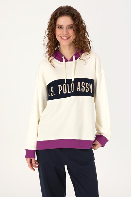 Kadın Krem Sweatshirt