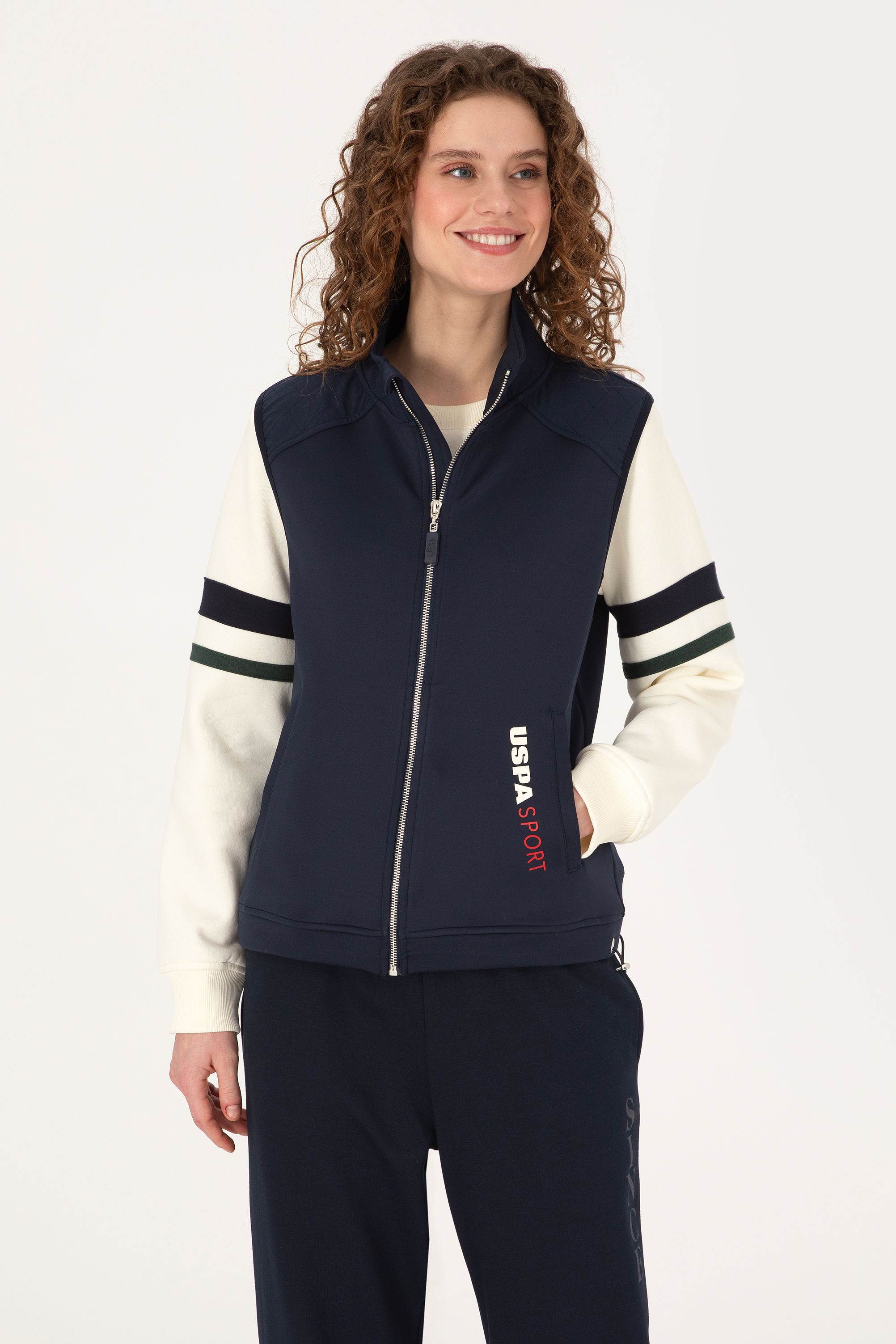 سویشرت رگولار زنانه یو اس پولو | U.S. Polo Assn. - تصویر 3