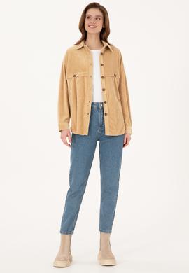 Kadın Kum Örme Gömlek - 50272140008