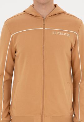 Erkek Camel Örme Hırka - 50315746018