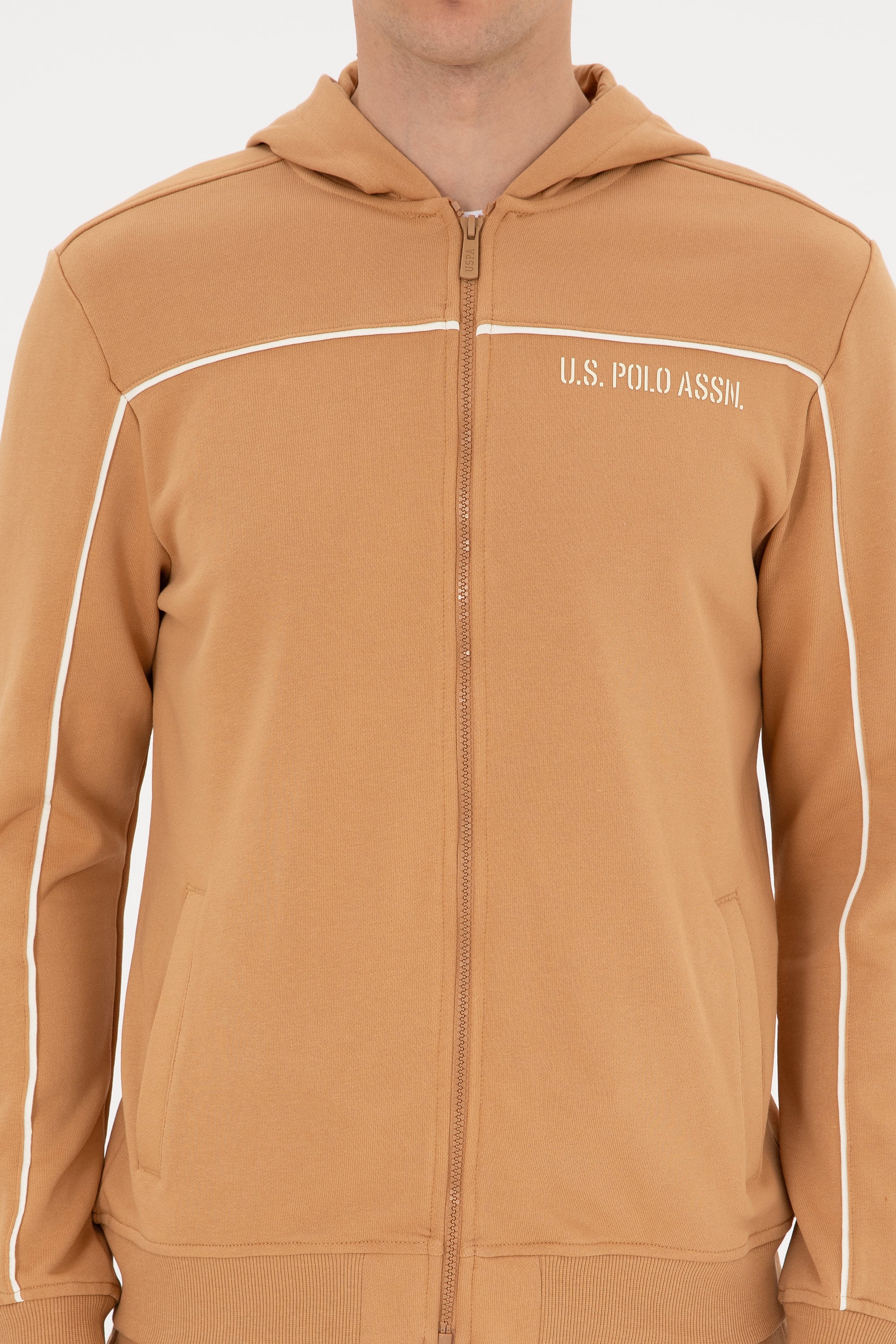 Erkek Camel Örme Hırka - 50315746018