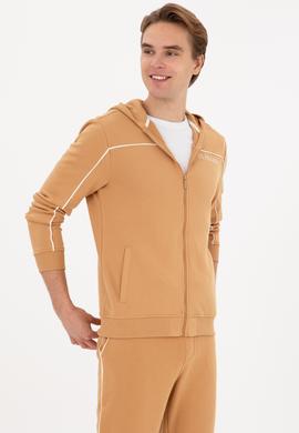 Erkek Camel Örme Hırka - 50315746018