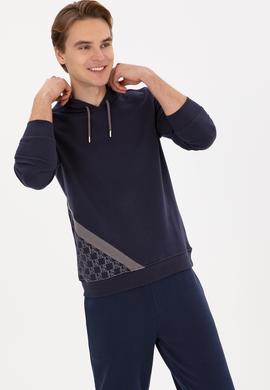 Erkek Lacivert Sweatshirt - 50315691009