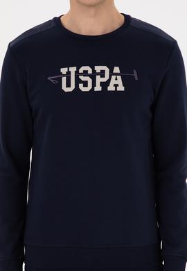 Erkek Regular Fit Bisiklet Yaka Lacivert Sweatshirt - 50315536018