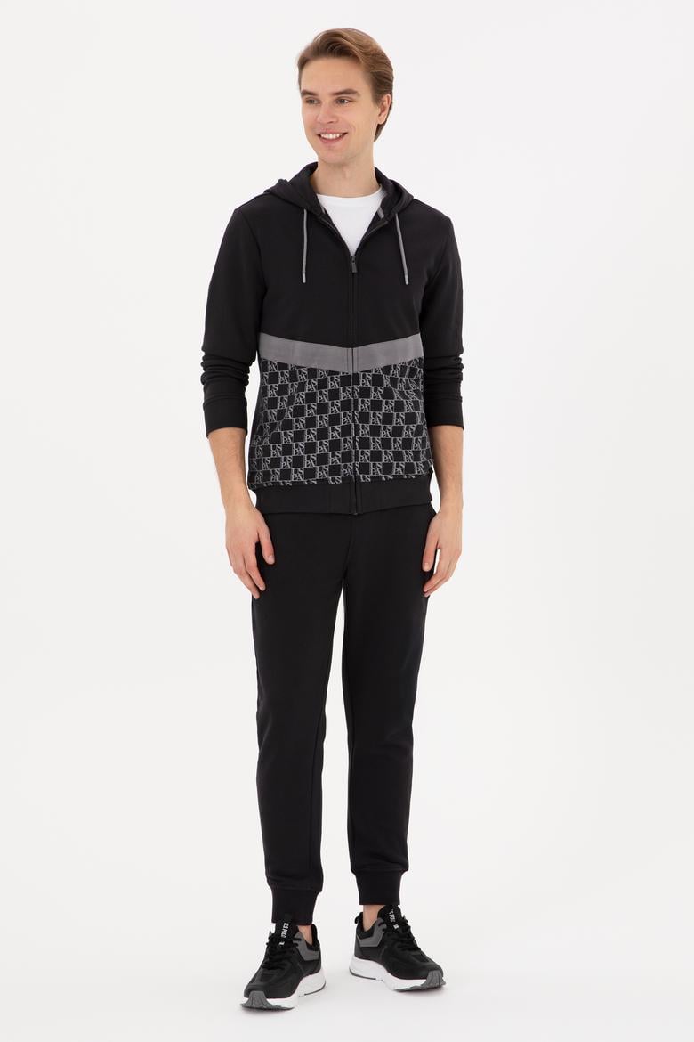 Erkek Siyah Örme Hırka - 50315668013