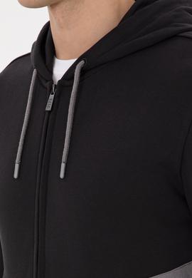 Erkek Siyah Örme Hırka - 50315668013