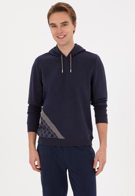 Erkek Lacivert Sweatshirt - 50315691009