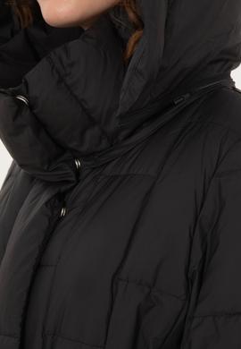 Kadın Siyah Kaban - 50308614022