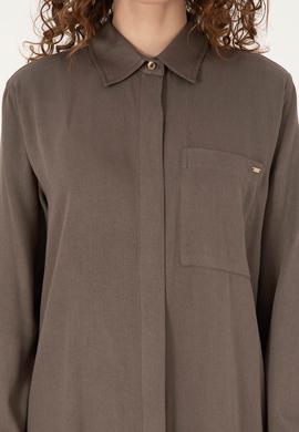 Kadın Vizon Dokuma Elbise - 50308530052