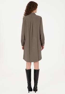 Kadın Vizon Dokuma Elbise - 50308530052