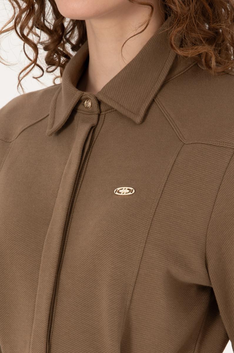 Kadın Haki Örme Elbise