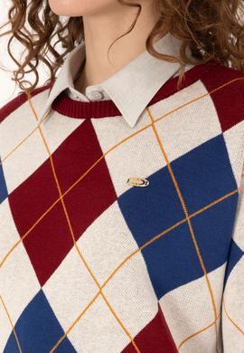 Kadın Bordo Kazak - 50309632004