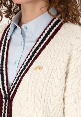 Kadın Krem Triko Hırka - 50314775009