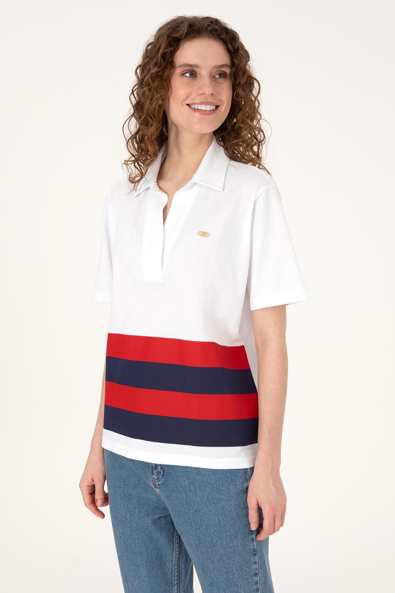 Kadın Beyaz Tişört - 50319995006