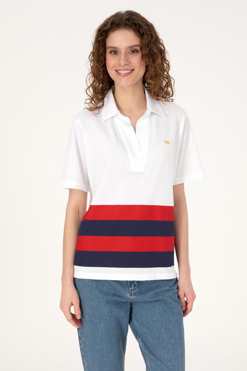 Kadın Beyaz Tişört