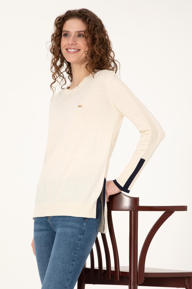 Kadın Krem Kazak - 50308922026