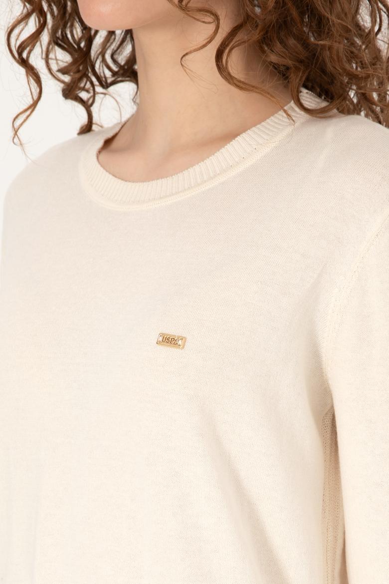 Kadın Krem Kazak - 50308922026