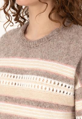 Kadın Krem Kazak - 50310205021